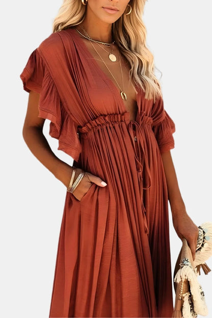 Myra - Elegant Lightweight Summer Beach Dress