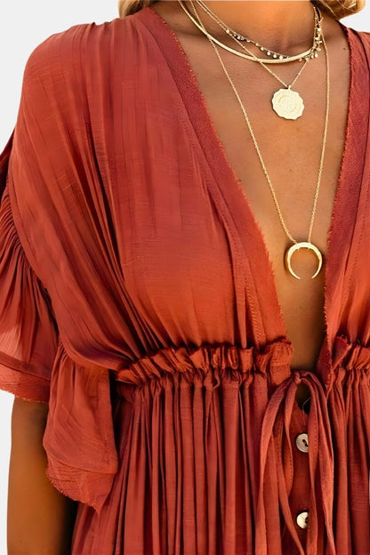 Myra - Elegant Lightweight Summer Beach Dress