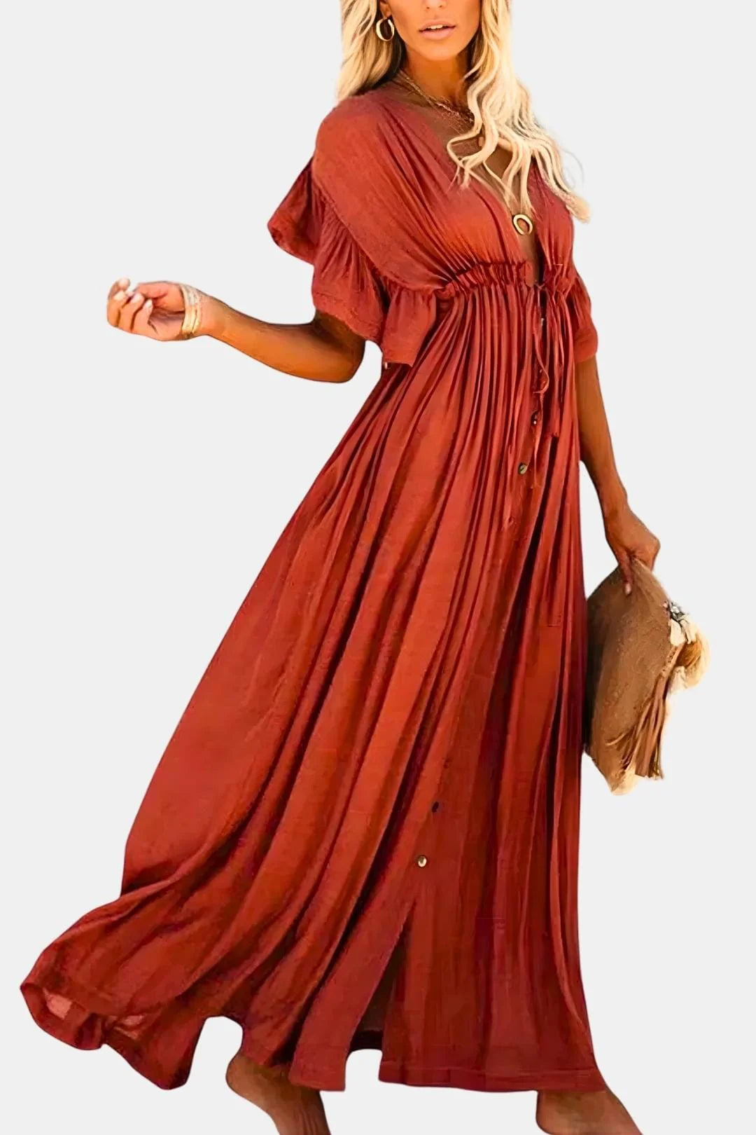 Myra - Elegant Lightweight Summer Beach Dress